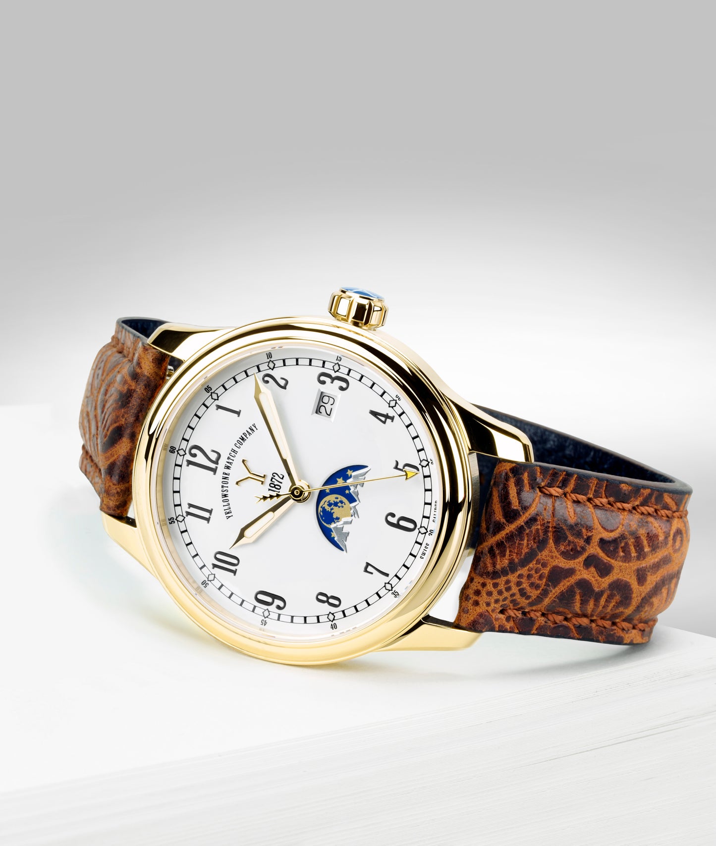 1872 Moonphase Arabic Gold