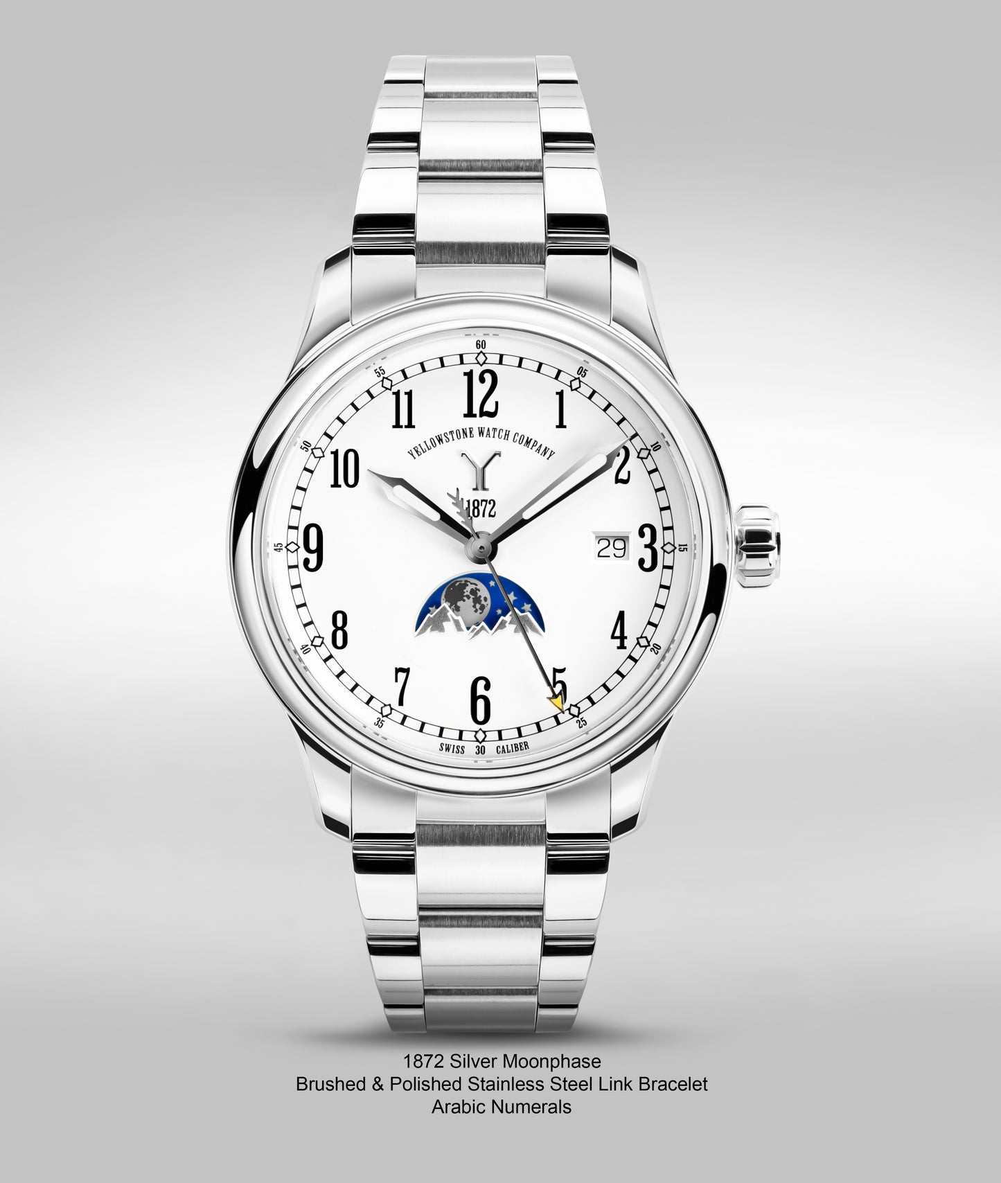 1872 Moonphase Arabic w/Bracelet