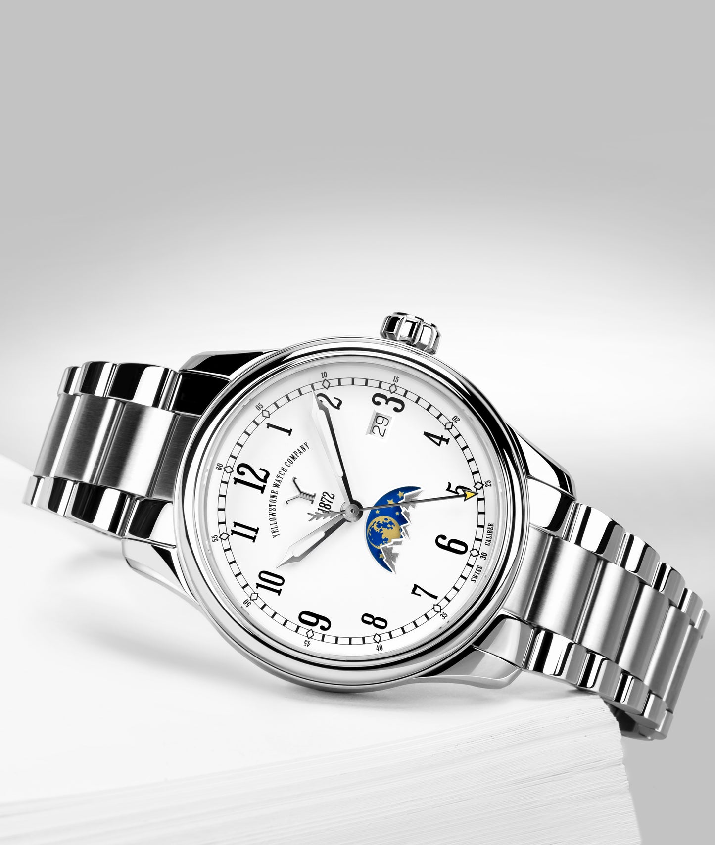 1872 Moonphase Arabic w/Bracelet