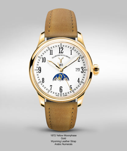 1872 Moonphase Arabic Gold