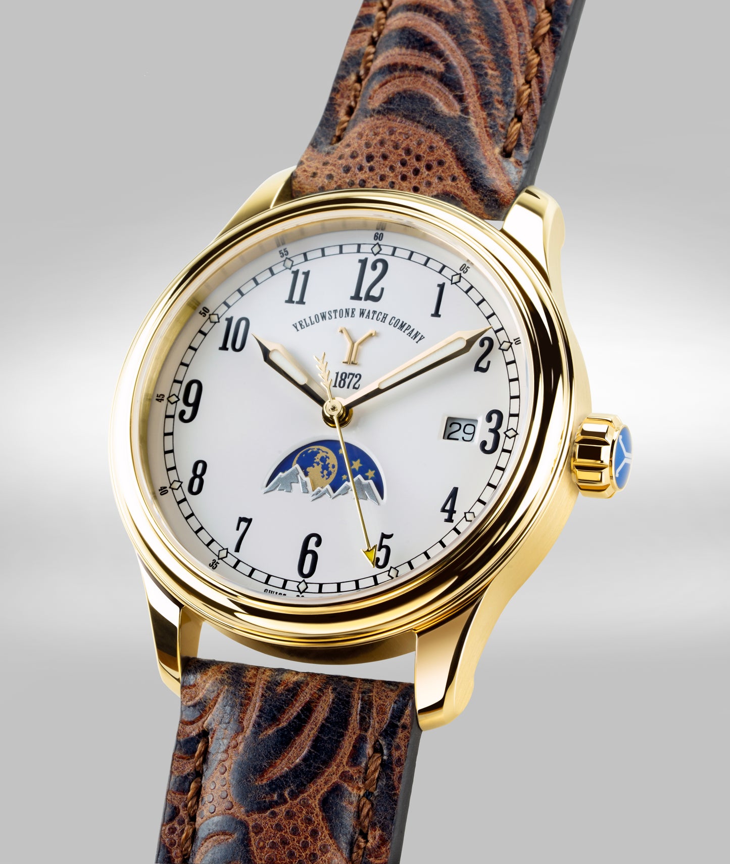 1872 Moonphase Arabic Gold