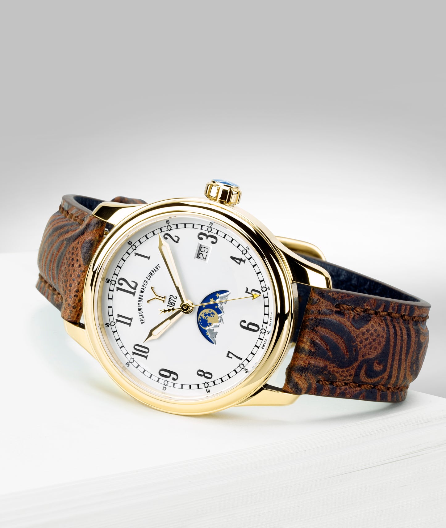 1872 Moonphase Arabic Gold