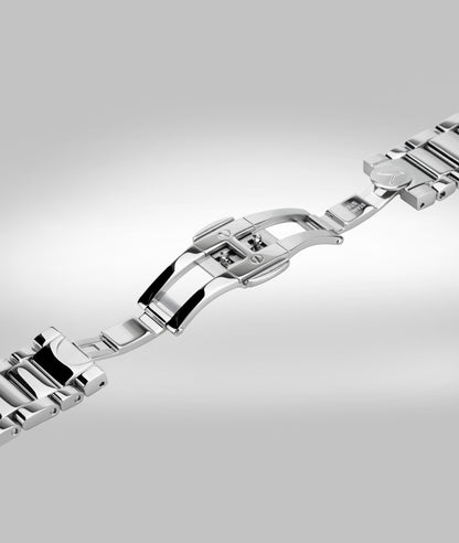 20mm polished link bracelet